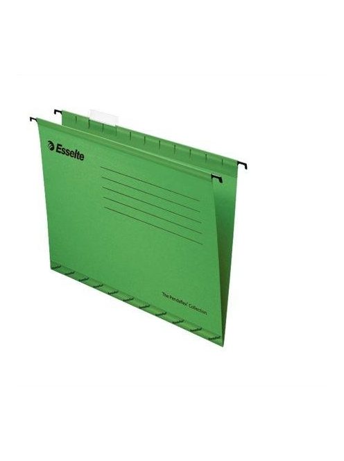Függőmappa, újrahasznosított karton, A4, ESSELTE "Classic", zöld (E90318)