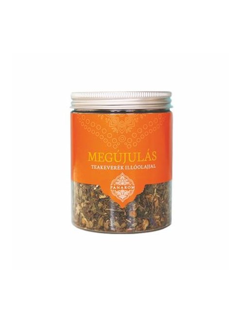 Teakeverék, illóolajjal, 50 g, PANAROM "Megújulás" (EMP007)