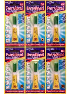 Pillanatragasztó gél, 3 g, FERROBOND (FER02)