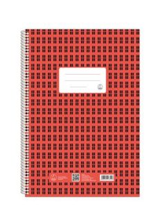   Spirálfüzet, A4, franciakockás, 80 lap, FŰZFŐI "Novum" (FFS8088)