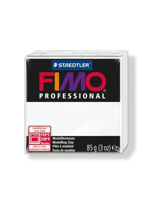 Gyurma, 85 g, égethető, FIMO "Professional", fehér (FM80040)