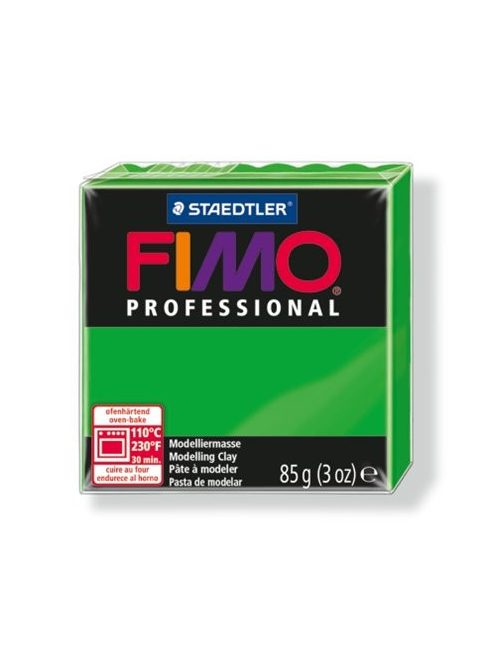 Gyurma, 85 g, égethető, FIMO "Professional", zöld (FM80045)