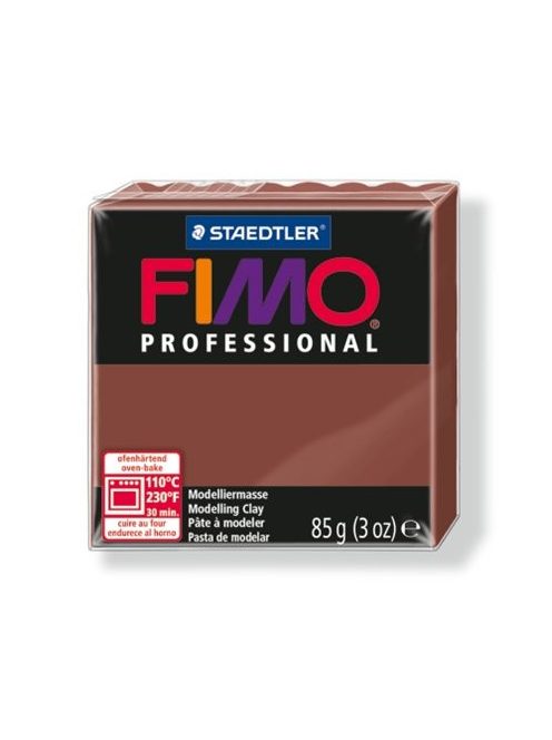 Gyurma, 85 g, égethető, FIMO "Professional", csokoládé (FM800477)