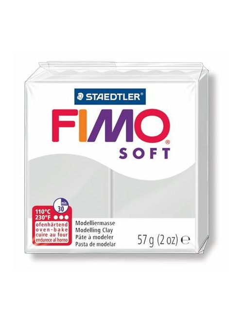 Gyurma, 56 g, égethető, FIMO "Soft", fehér (FM80200)