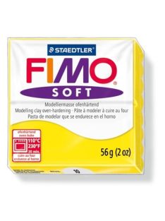   Gyurma, 56 g, égethető, FIMO "Soft", citromsárga (FM802010)
