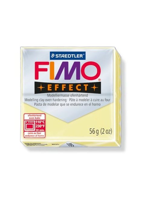 Gyurma, 56 g, égethető, FIMO "Effect", pasztellvanília (FM8020105)