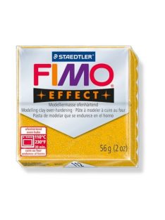   Gyurma, 56 g, égethető, FIMO "Effect", csillámos arany (FM8020112)