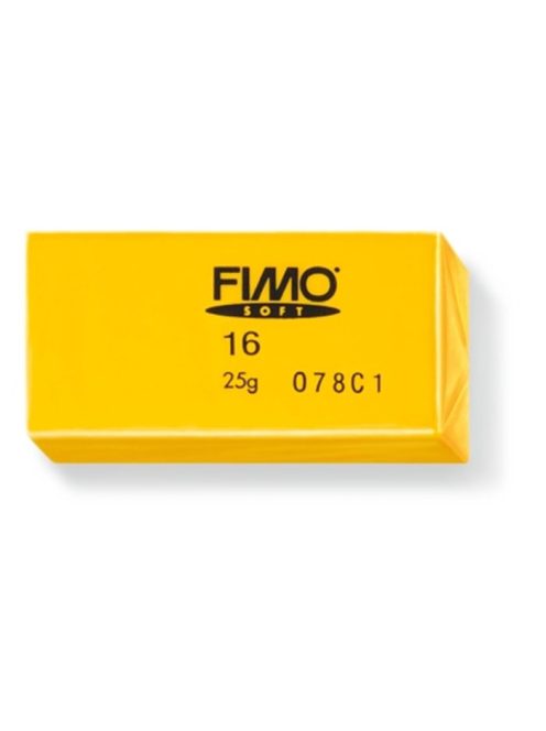 Gyurma, 56 g, égethető, FIMO "Soft", napsárga (FM802016)