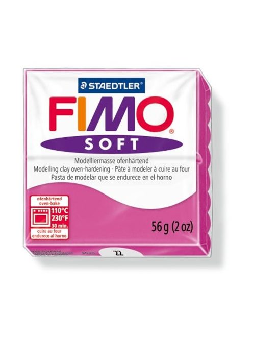Gyurma, 56 g, égethető, FIMO "Soft", málna (FM802022)