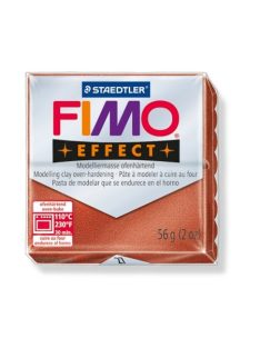   Gyurma, 56 g, égethető, FIMO "Effect", metál vörösréz (FM802027)