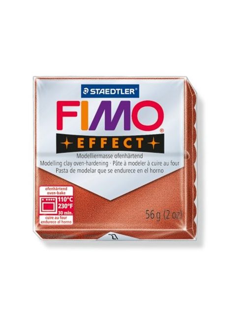 Gyurma, 56 g, égethető, FIMO "Effect", metál vörösréz (FM802027)