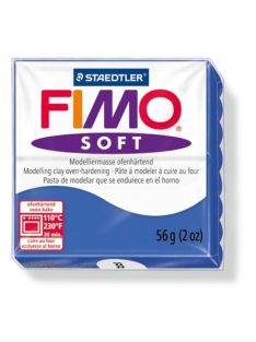   Gyurma, 56 g, égethető, FIMO "Soft", fényes kék (FM802033)