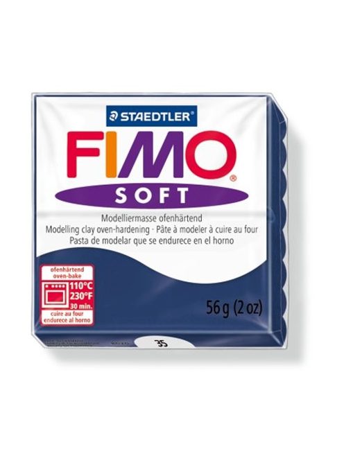 Gyurma, 56 g, égethető, FIMO "Soft", Windsor kék (FM802035)