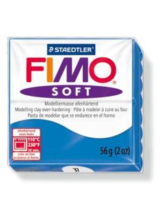   Gyurma, 56 g, égethető, FIMO "Soft", óceán kék (FM802037)