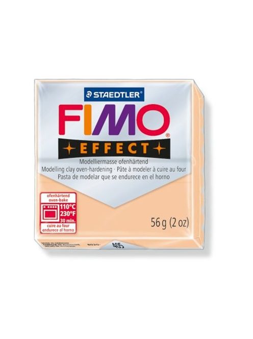 Gyurma, 56 g, égethető, FIMO "Effect", pasztellőszibarack (FM8020405)