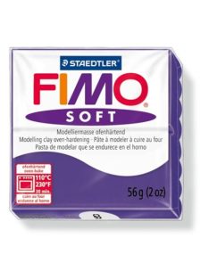   Gyurma, 56 g, égethető, FIMO "Soft", szilva (FM802063)