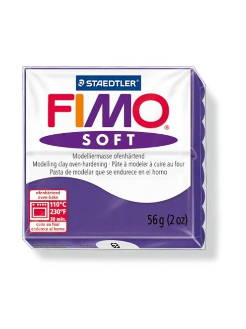 Gyurma, 56 g, égethető, FIMO "Soft", szilva (FM802063)