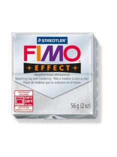   Gyurma, 56 g, égethető, FIMO "Effect", ezüst (FM802081)