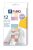 Gyurma, készlet, 12x25 g, égethető, FIMO "Soft Pastel" 12 különböző szín (FM8023C123)