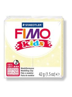   Gyurma, 42 g, égethető, FIMO "Kids", gyöngyház sárga (FM8030106)