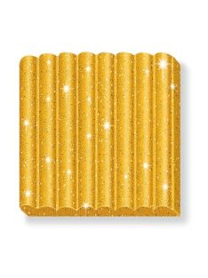  Gyurma, 42 g, égethető, FIMO "Kids", glitteres arany (FM8030112)