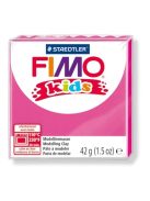 Gyurma, 42 g, égethető, FIMO "Kids", rózsaszín (FM803025)