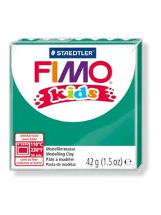  Gyurma, 42 g, égethető, FIMO "Kids", zöld (FM80305)