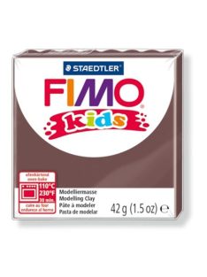   Gyurma, 42 g, égethető, FIMO "Kids", barna (FM80307)