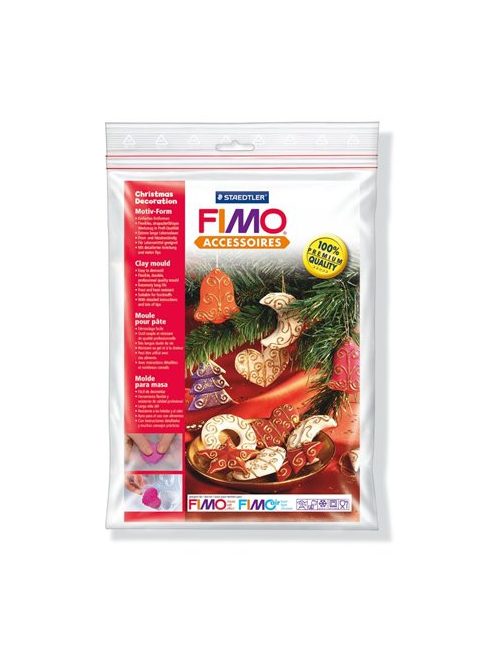 Öntőforma, FIMO, karácsonyfadísz (FM874235)
