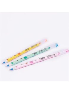   Golyóstoll, 0,3 mm, kupakos, FLEXOFFICE "Rowin", kék (FO063)