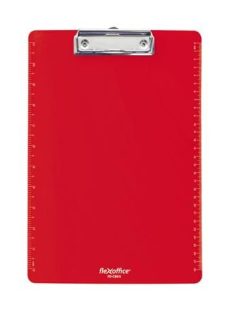   Felírótábla, A4, FLEXOFFICE "FO-CB011", piros (FOCB011P)