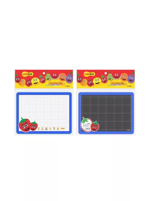 Tábla szett, táblamarkerrel, COLOKIT "Board set", kék (FOCB05K)