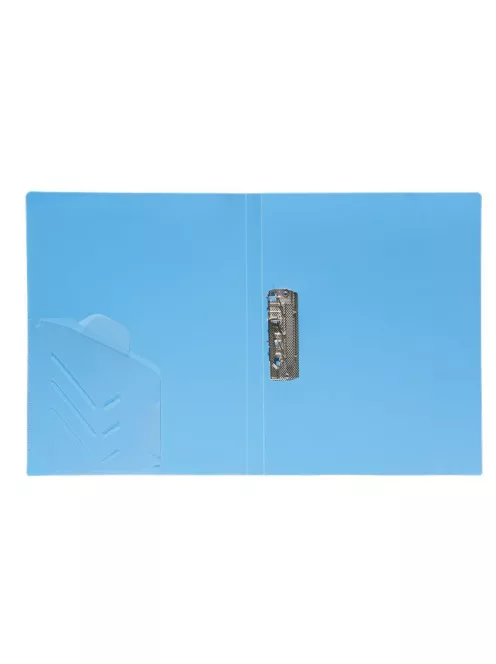 Villámzáras mappa, PP, A4, FLEXOFFICE "FO-CF02", kék (FOCF02K)