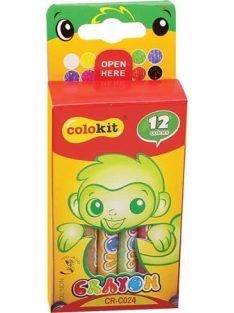   Zsírkréta, COLOKIT "Crayon", 12 különböző szín (FOCRC024)