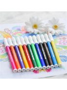 Filctoll készlet, COLOKIT "FibrePen", 12 különböző szín (FOFP01)