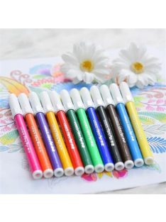   Filctoll készlet, COLOKIT "FibrePen", 12 különböző szín (FOFP01)