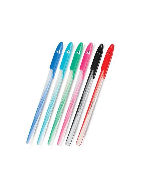 Golyóstoll, 0,3 mm, 2 db/bliszter, kupakos, FLEXOFFICE "Candee", kék (FOGT027BLK)