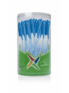 Golyóstoll, 0,3 mm, kupakos, FLEXOFFICE "Candee", kék (FOGT027KK)