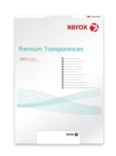   Fólia, írásvetítőhöz, A4, fekete-fehér fénymásolóba, lézernyomtatóba, XEROX (FOX96002) (FOX96002)