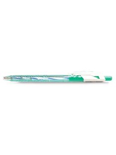   Zseléstoll, 0,35 mm, nyomógombos, vegyes színű test, FLEXOFFICE "Trendee", kék (FOZSB09B)