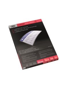   Meleglamináló fólia, 75 mikron, A4, fényes, GBC "High Speed" (GBC3747347)