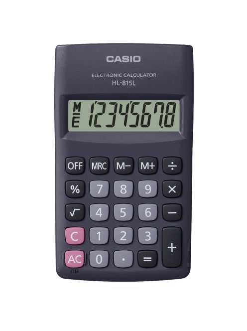 CASIO HL 815L BK zsebszámológép (HL815LBK)