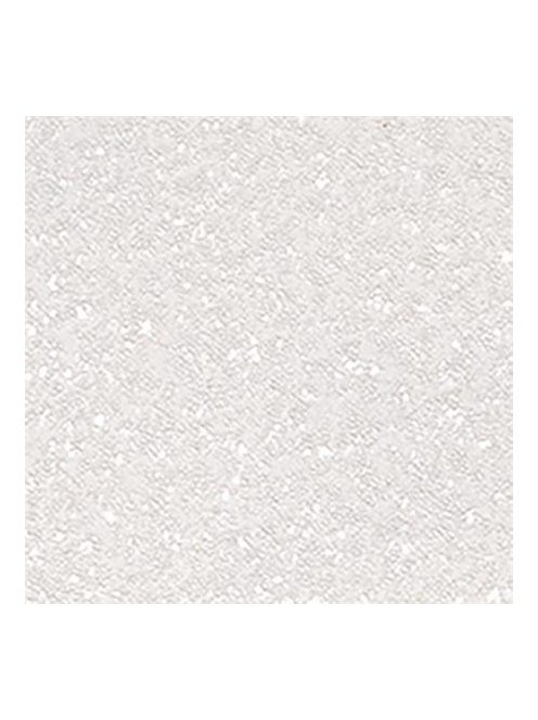 Glitterkarton, A4,220g, fehér (HP16401)