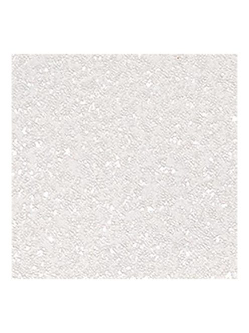 Glitterkarton, A4,220g, fehér (HP16401)