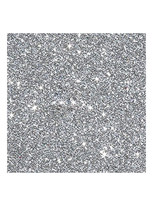 Glitterkarton, A4,220g, ezüst (HP16491)