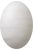 Styropor tojás, 40 mm (HPR081)