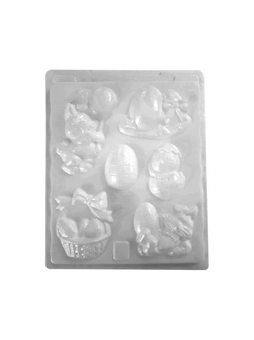 Öntőforma, fehér, húsvéti (HPR159)