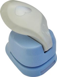 Mintalyukasztó, 16 mm, szív (HPRLY317)