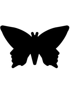 Mintalyukasztó, 25 mm, lepke (HPRLY338)