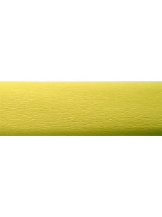   Krepp-papír, 50x200 cm, VICTORIA, világossárga (HPRV00111)